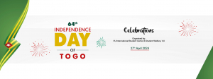 64th Independence Day of Togo - Web Banner
