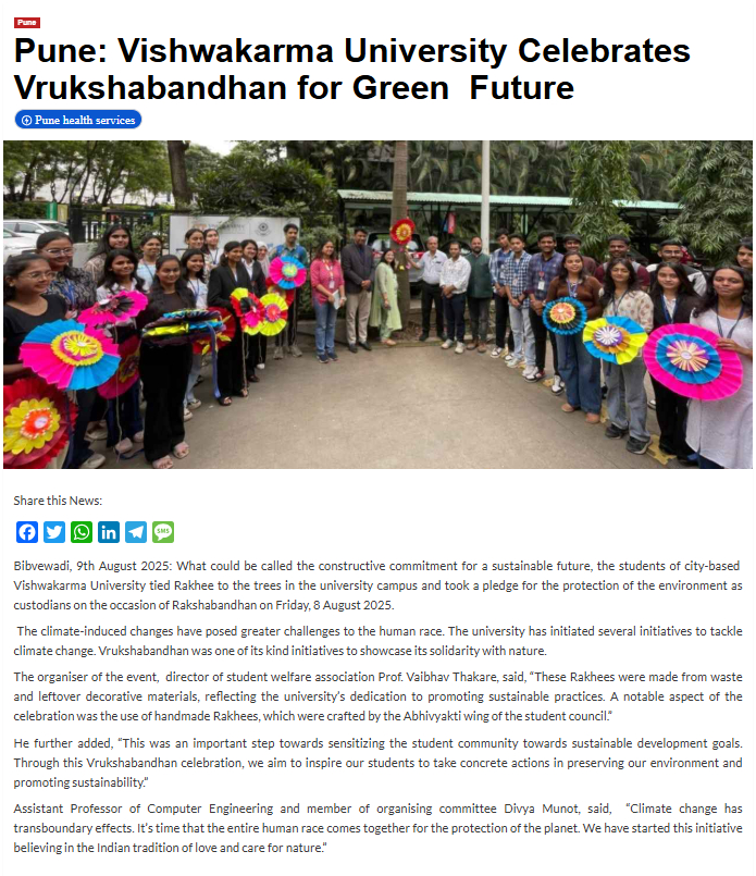 vrukshabhandhan For Green Future